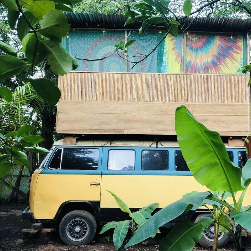 Rainbow Caravan Hostel Las Pilas Exterior foto