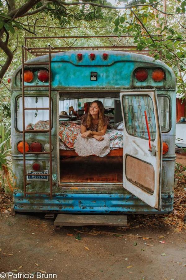 Rainbow Caravan Hostel Las Pilas Exterior foto